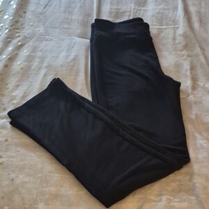 Dalia Black Bootcut Leggings